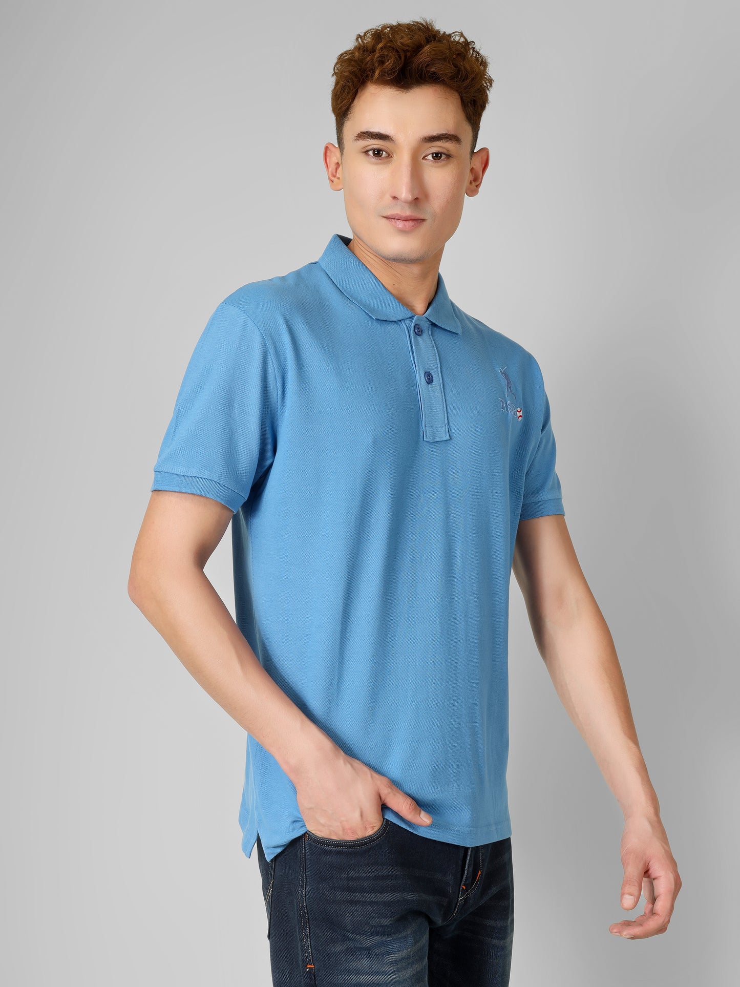Premium Polo Collar T-Shirt – 100% Super Combed Cotton