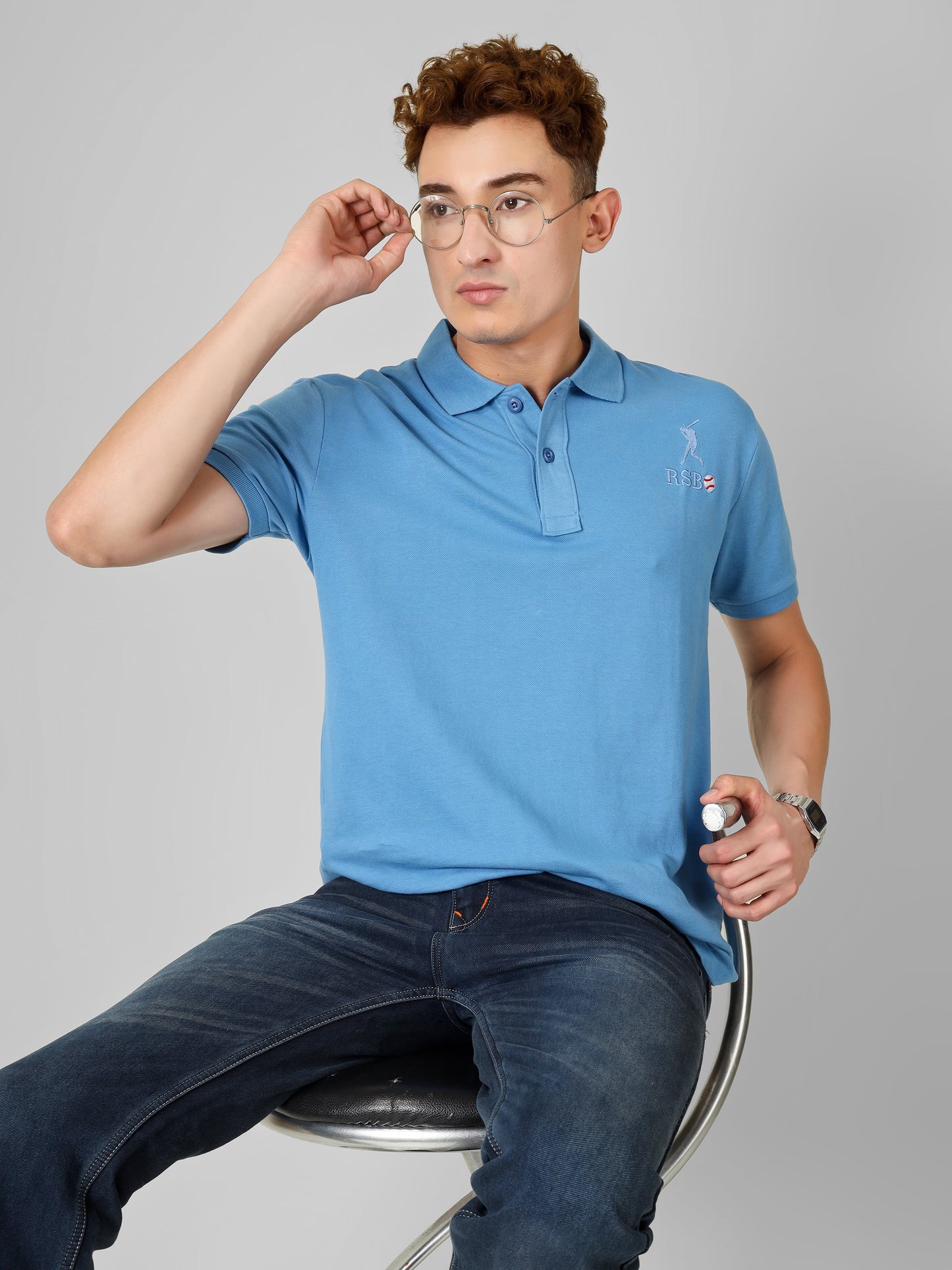 Premium Polo Collar T-Shirt – 100% Super Combed Cotton