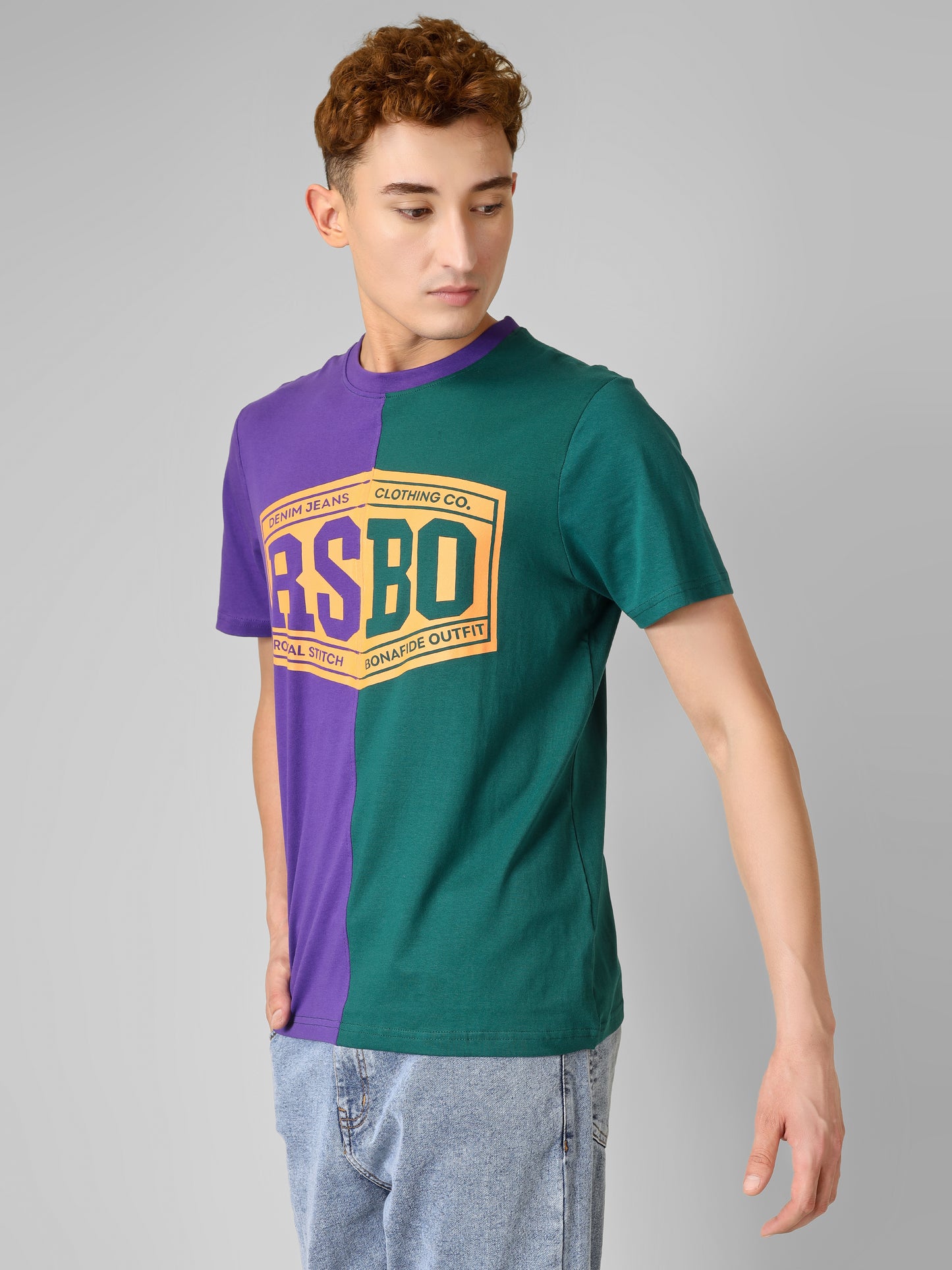 RSBO - Round Neck Dual Tone Streetwear