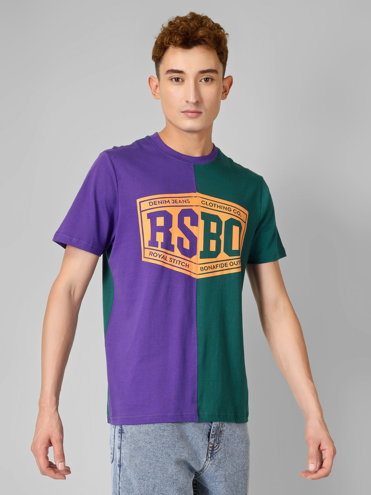 RSBO - Round Neck Dual Tone Streetwear