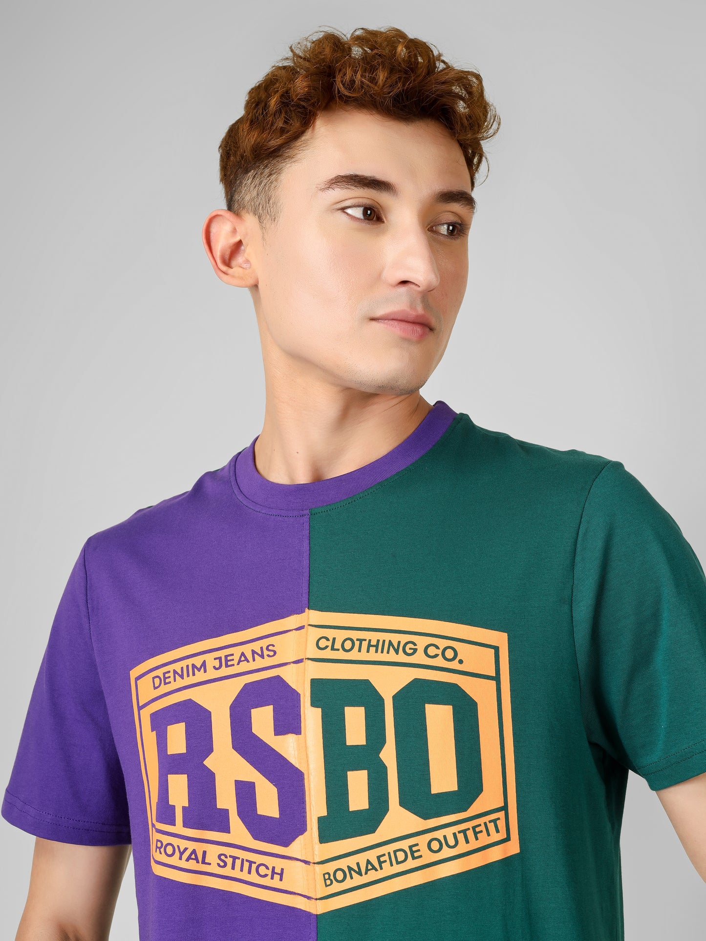 RSBO - Round Neck Dual Tone Streetwear