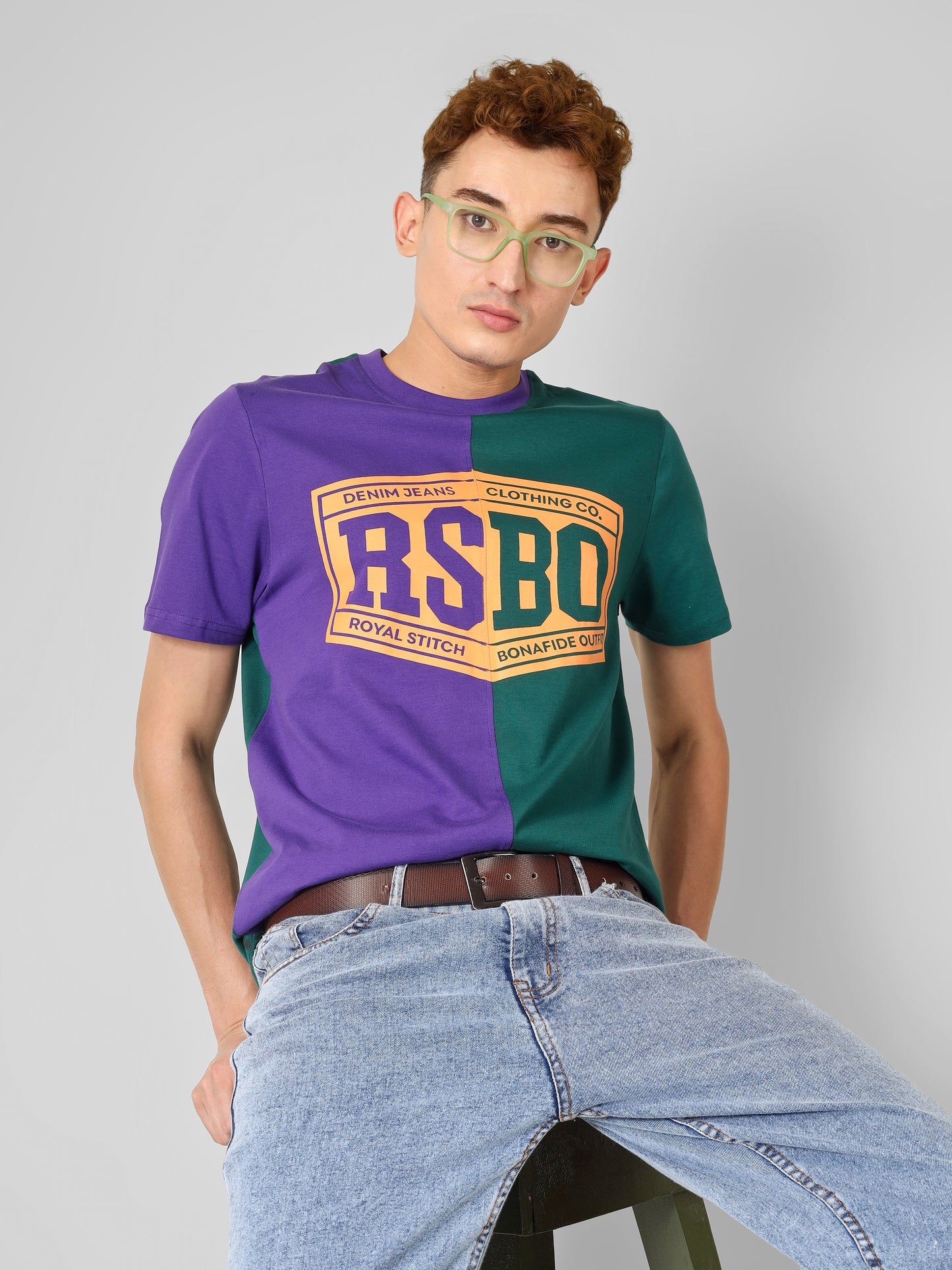 RSBO - Round Neck Dual Tone Streetwear