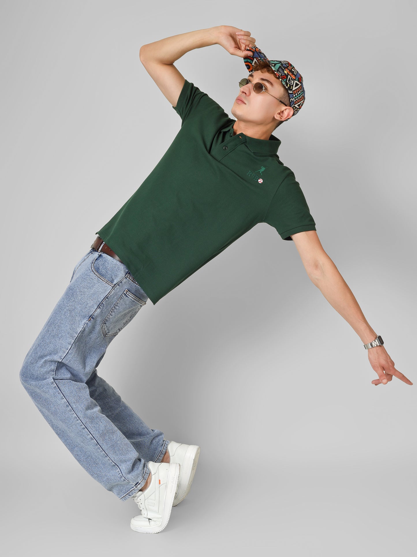 Premium Polo Collar T-Shirt – 100% Super Combed Cotton