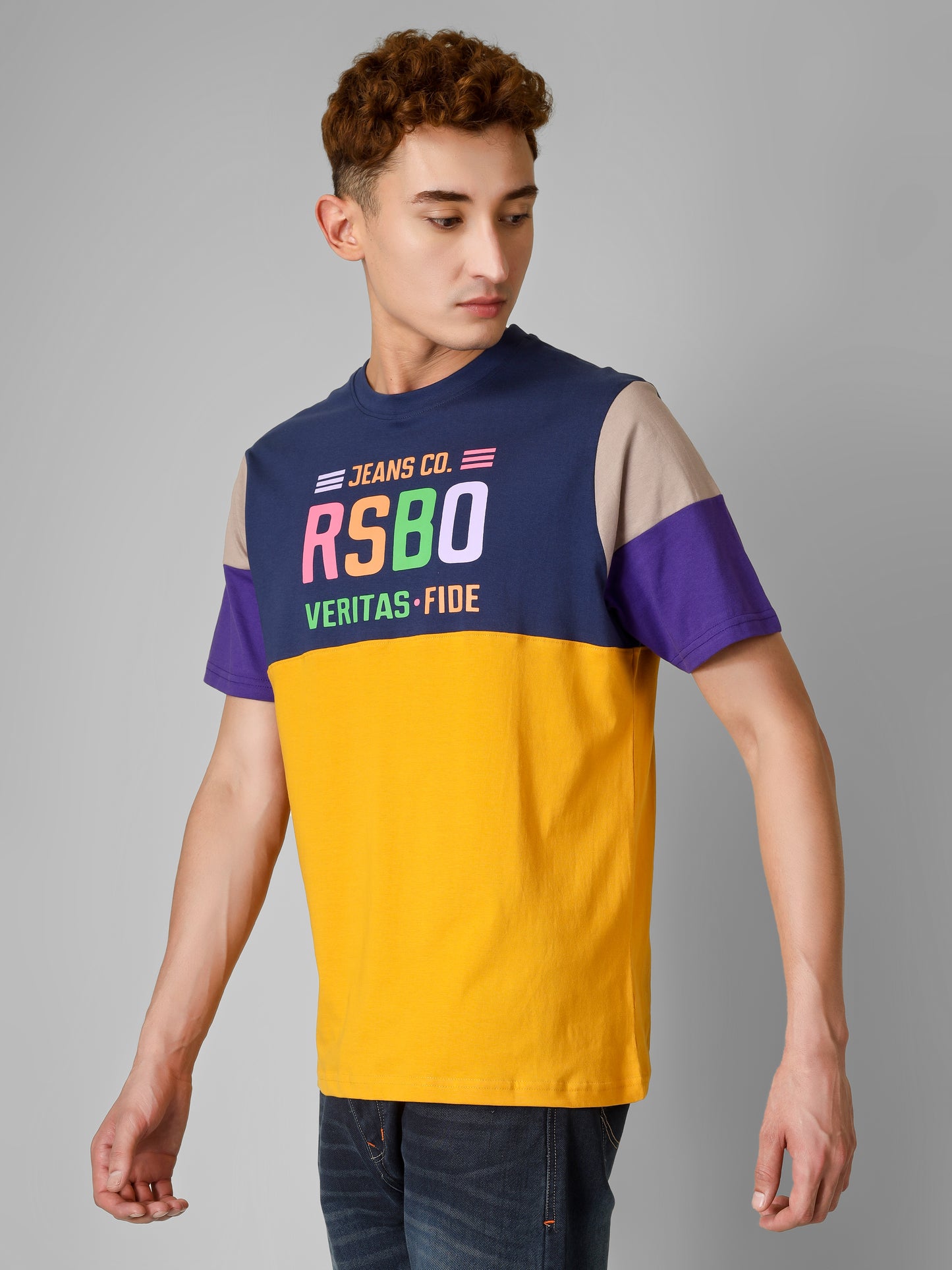 RSBO - Round Neck Dual Tone Streetwear