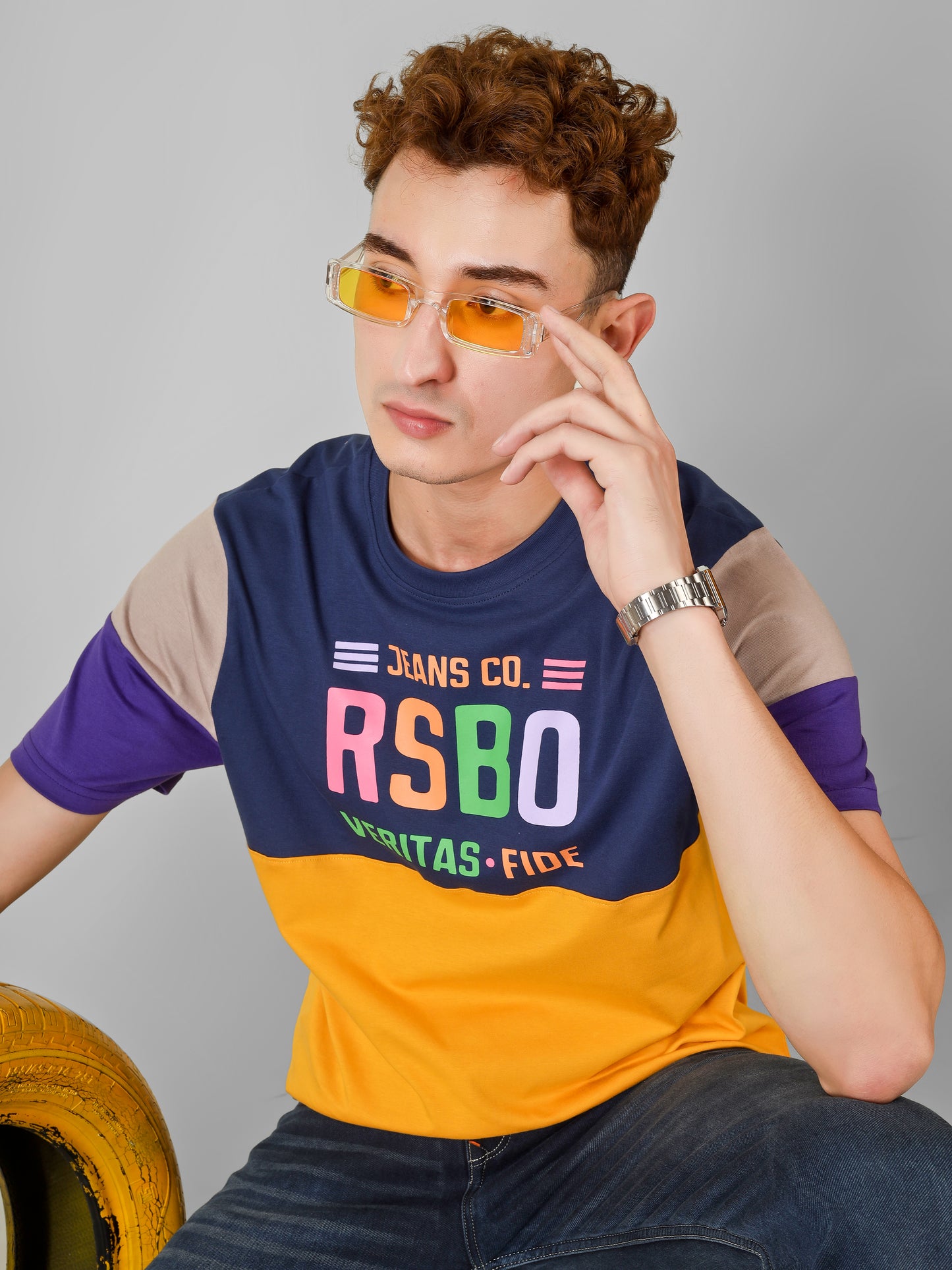 RSBO - Round Neck Dual Tone Streetwear