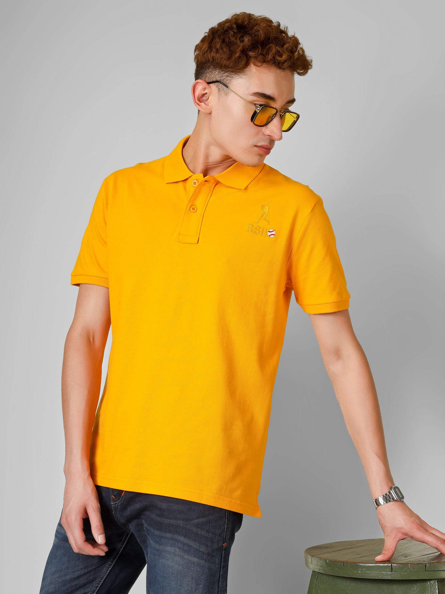 Premium Polo Collar T-Shirt – 100% Super Combed Cotton