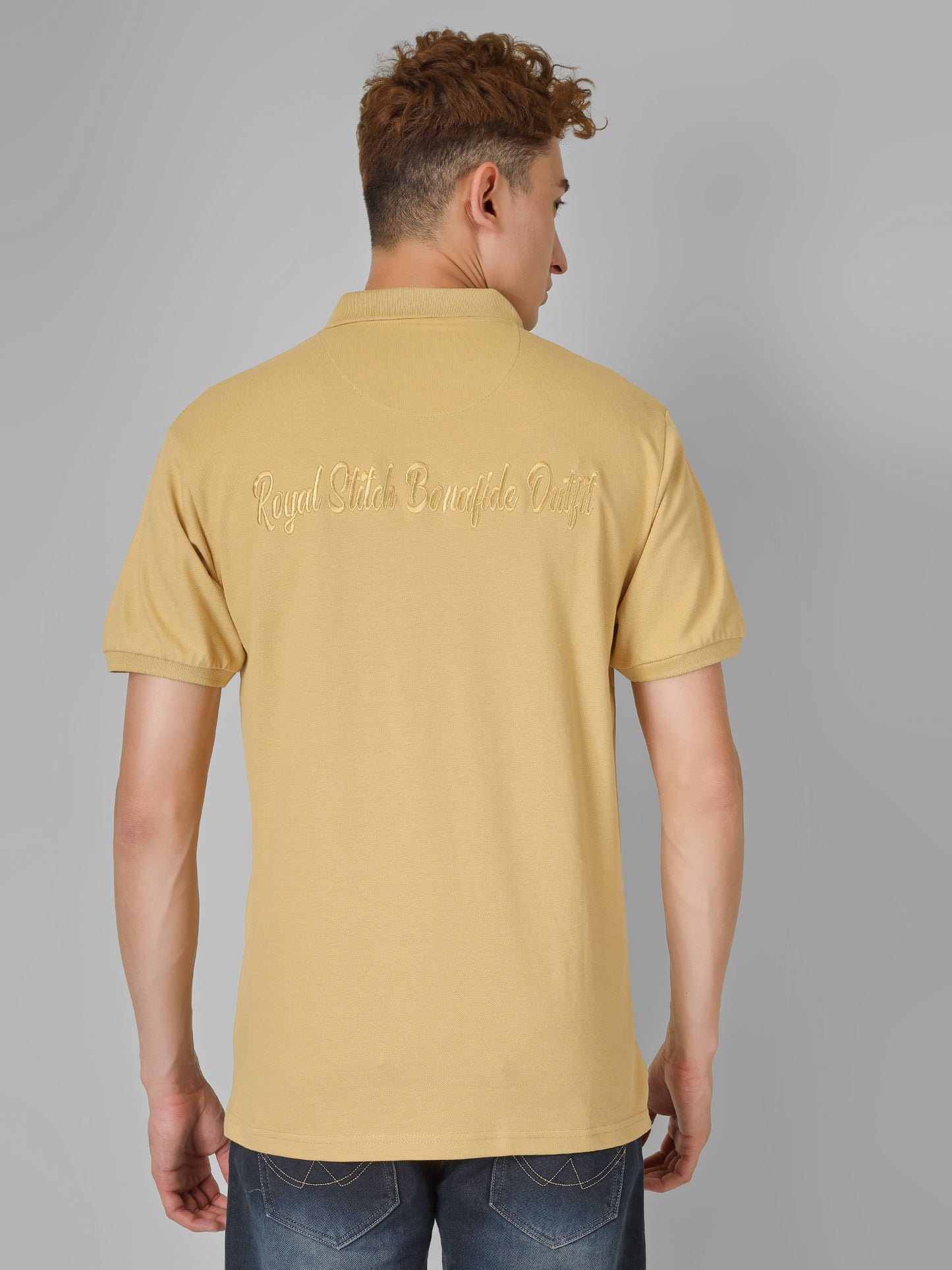 Premium Polo Collar T-Shirt – 100% Super Combed Cotton