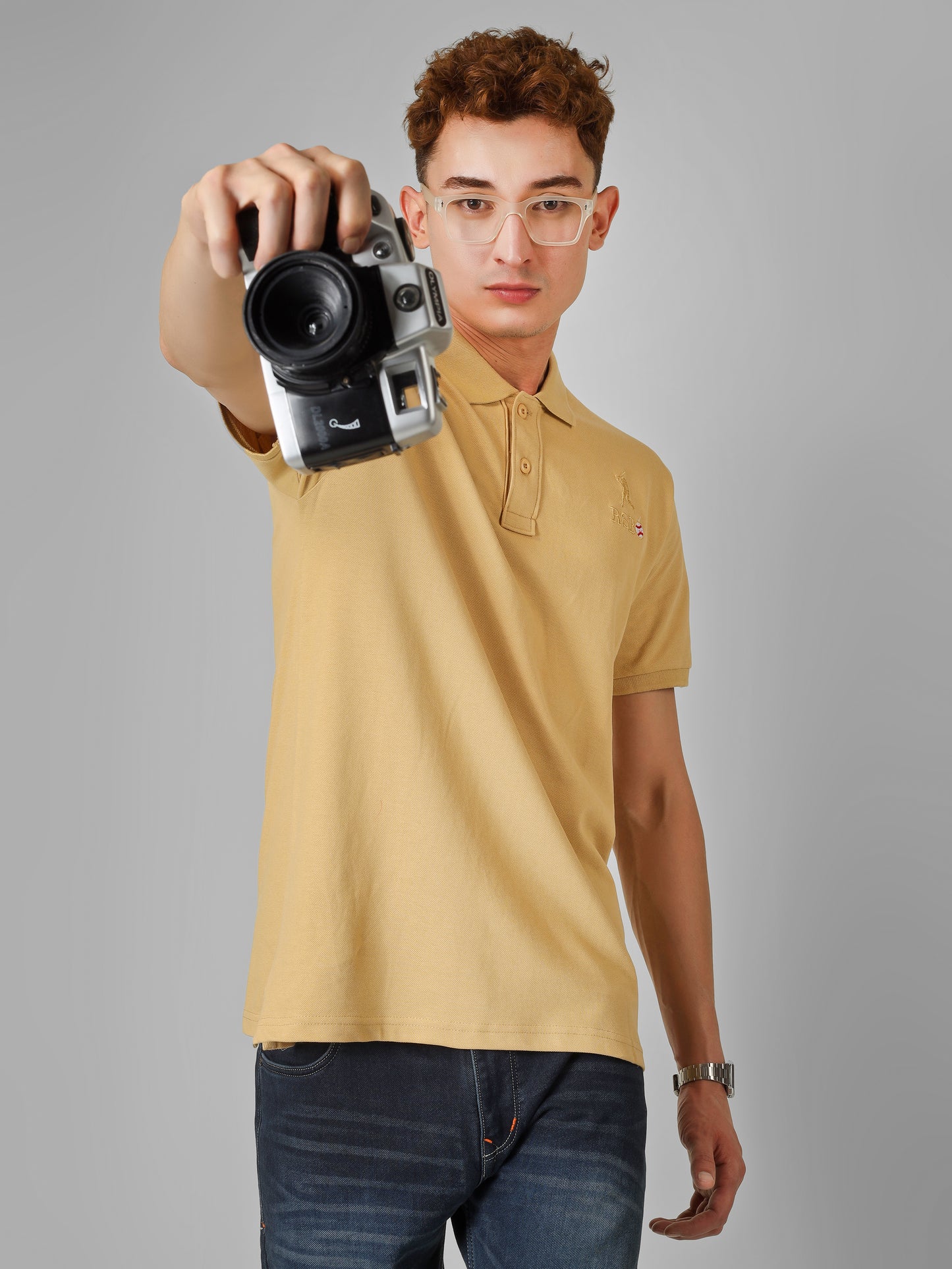 Premium Polo Collar T-Shirt – 100% Super Combed Cotton