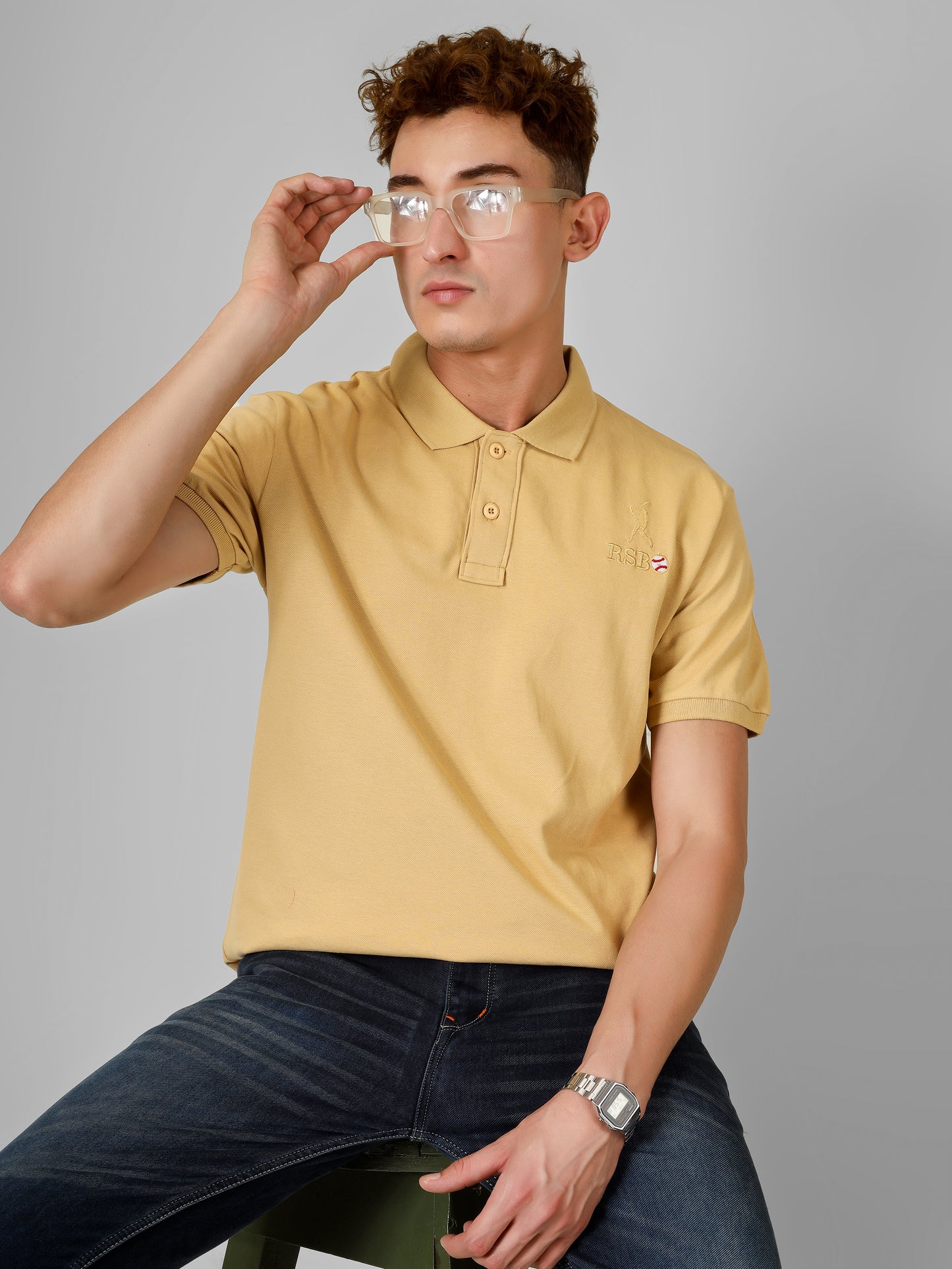 Premium Polo Collar T-Shirt – 100% Super Combed Cotton