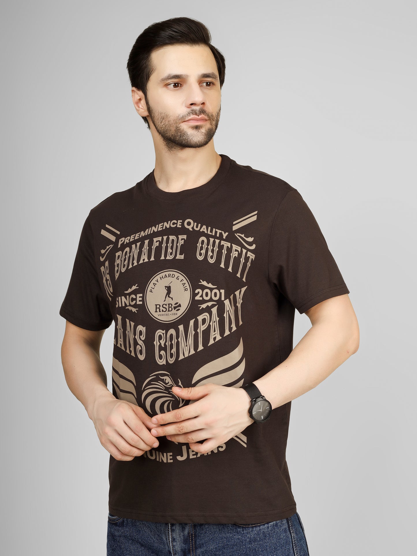 RSBO - Round Neck Dual Tone Streetwear
