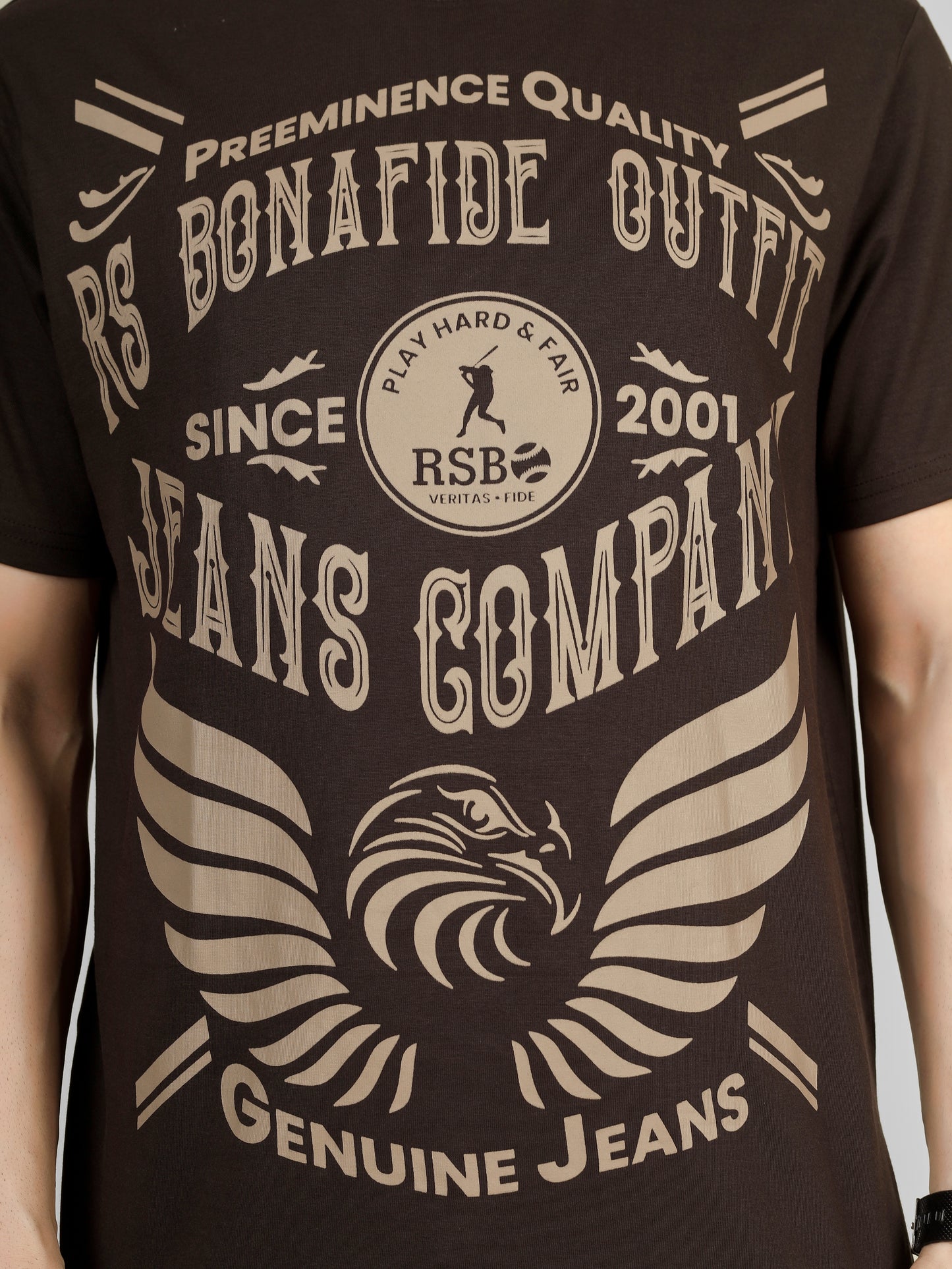 RSBO - Round Neck Dual Tone Streetwear