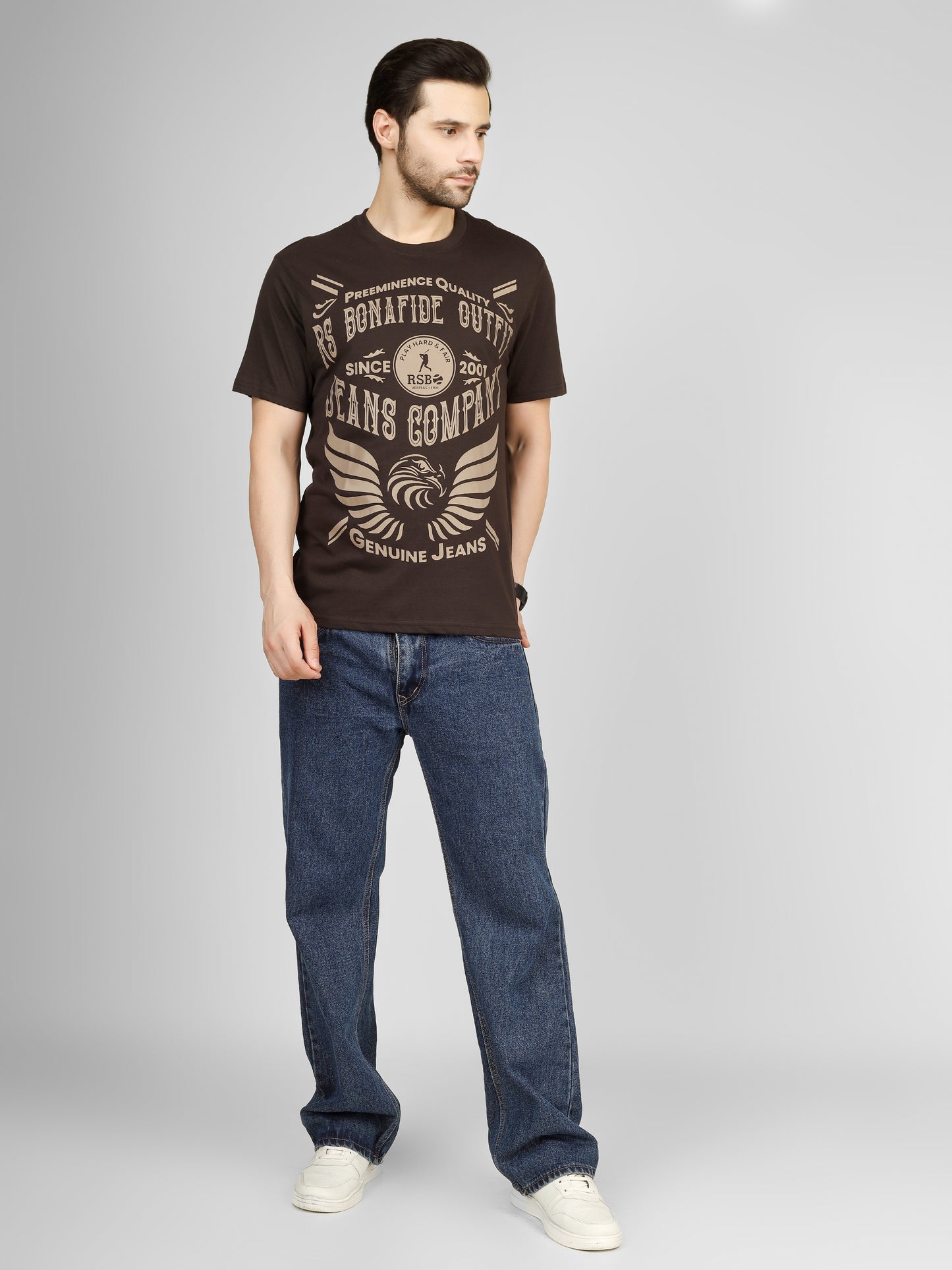 RSBO - Round Neck Dual Tone Streetwear