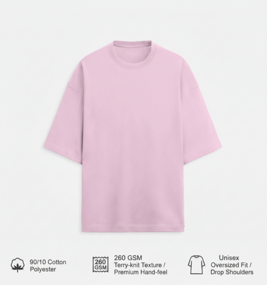 Unisex Terry Oversized Tee