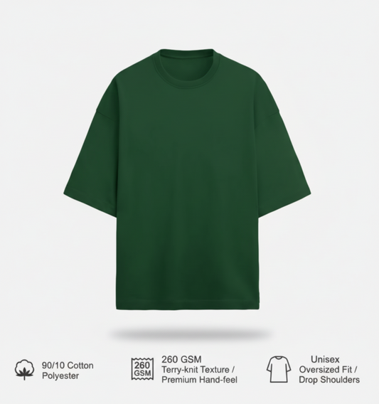 Unisex Terry Oversized Tee