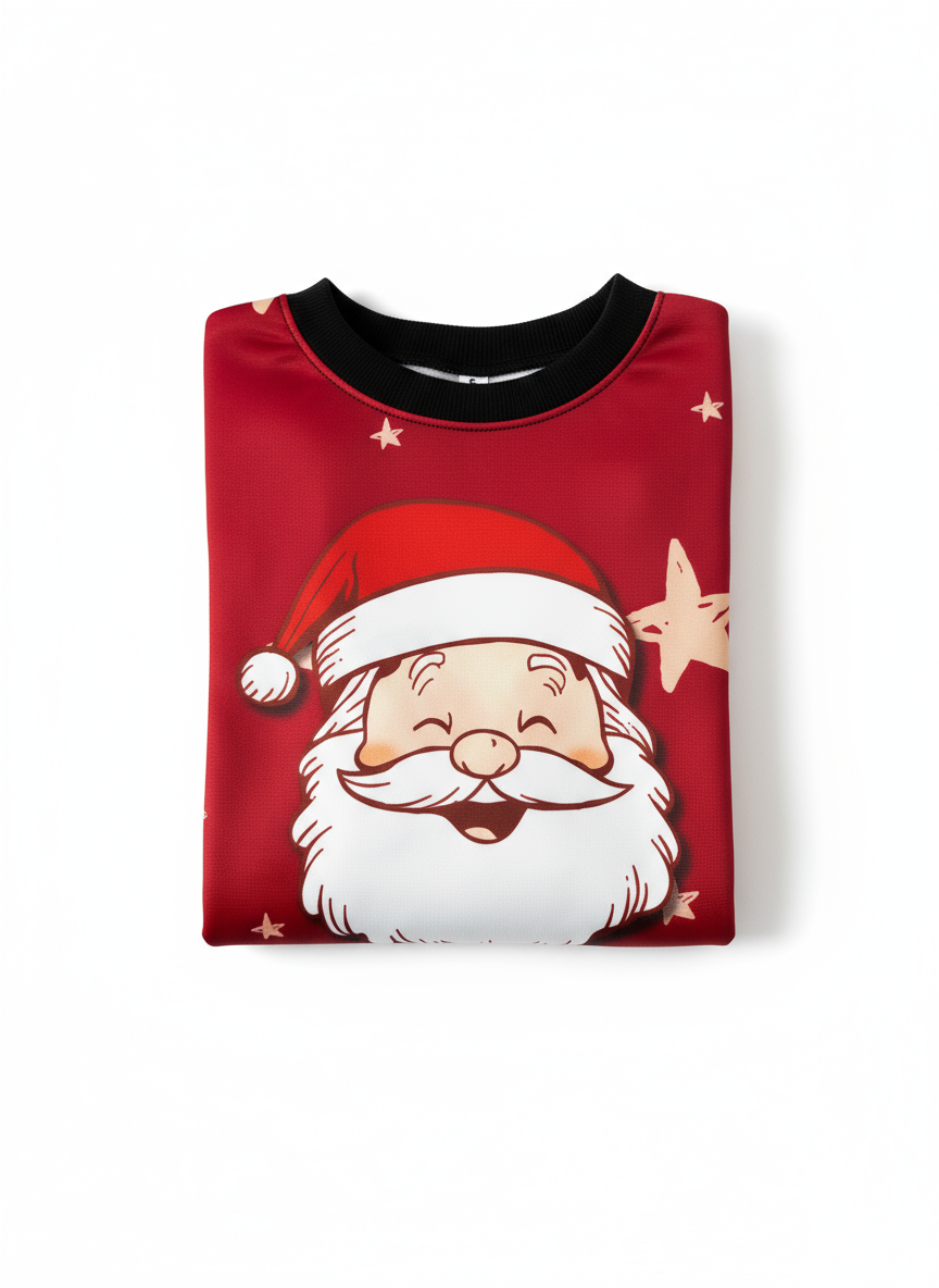 Professional folded sweatshirt